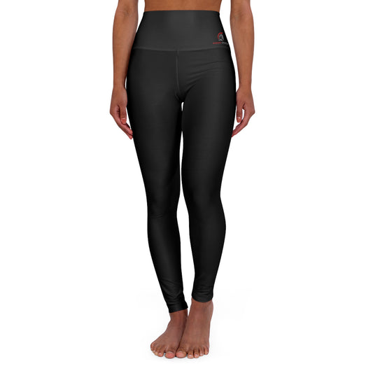 High Waisted Basic Logo Yoga pants