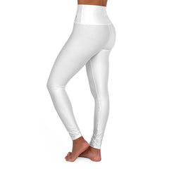 High Waisted Basic Logo Yoga pants