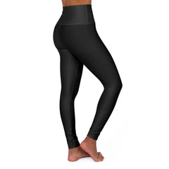 High Waisted Basic Logo Yoga pants