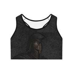 Blue Spartan Sports Bra