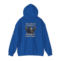 The world tried to break me hoodie