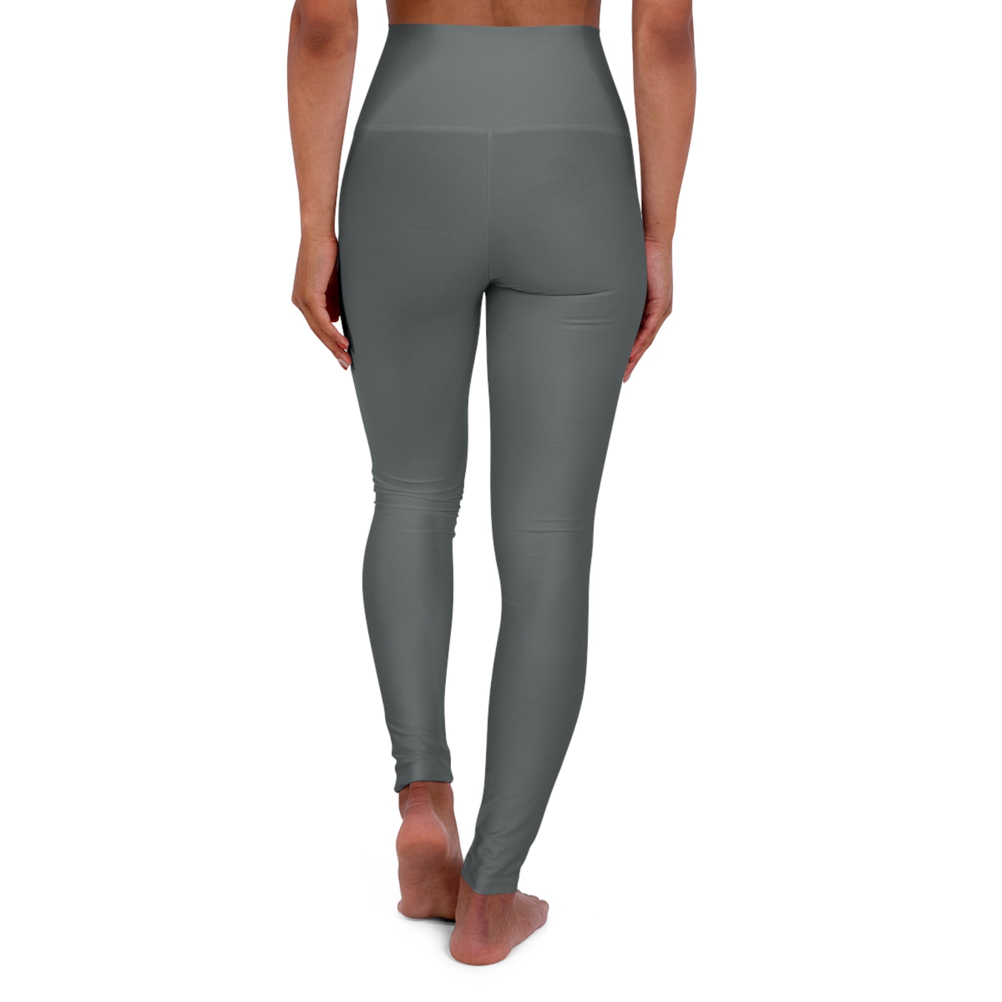 High Waisted Basic Logo Yoga pants