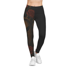 Warrior Spirit Crowned in Courage Leggings Black