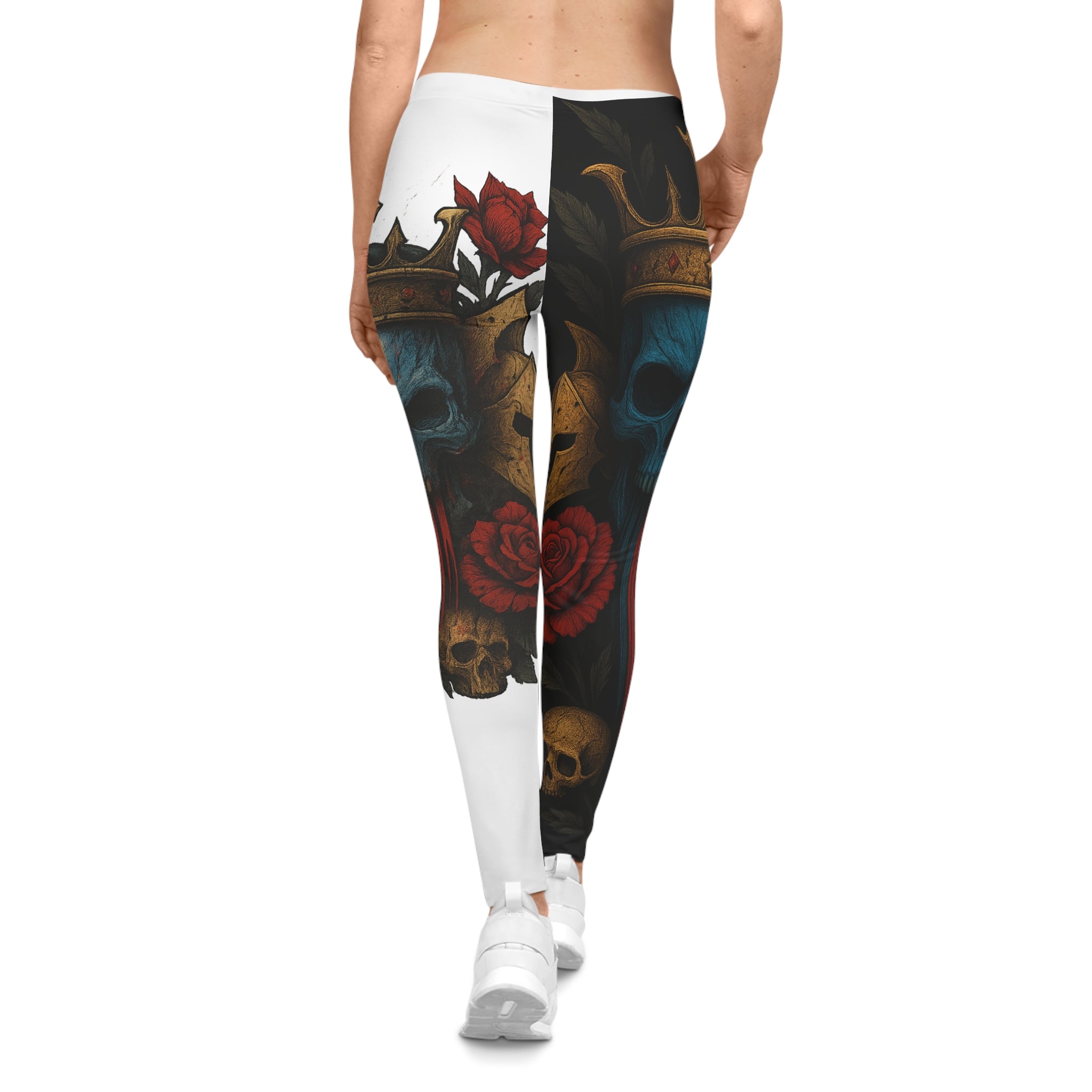 Crimson Reign Women's Casual Leggings.