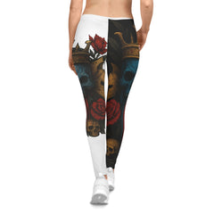 Crimson Reign Women's Casual Leggings.