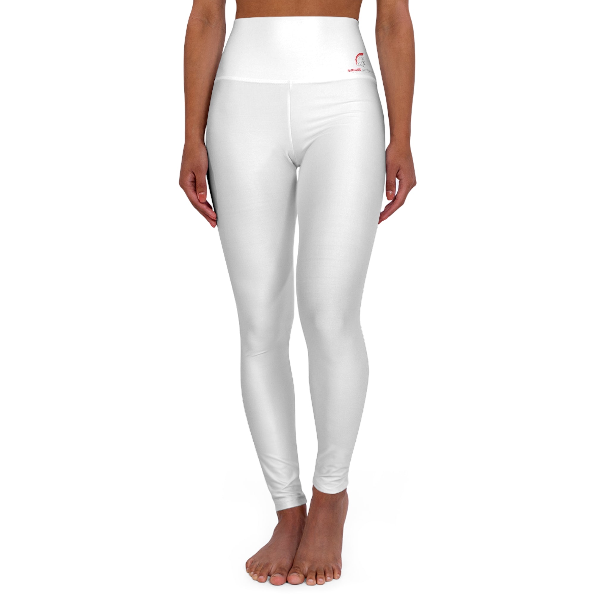 High Waisted Basic Logo Yoga pants