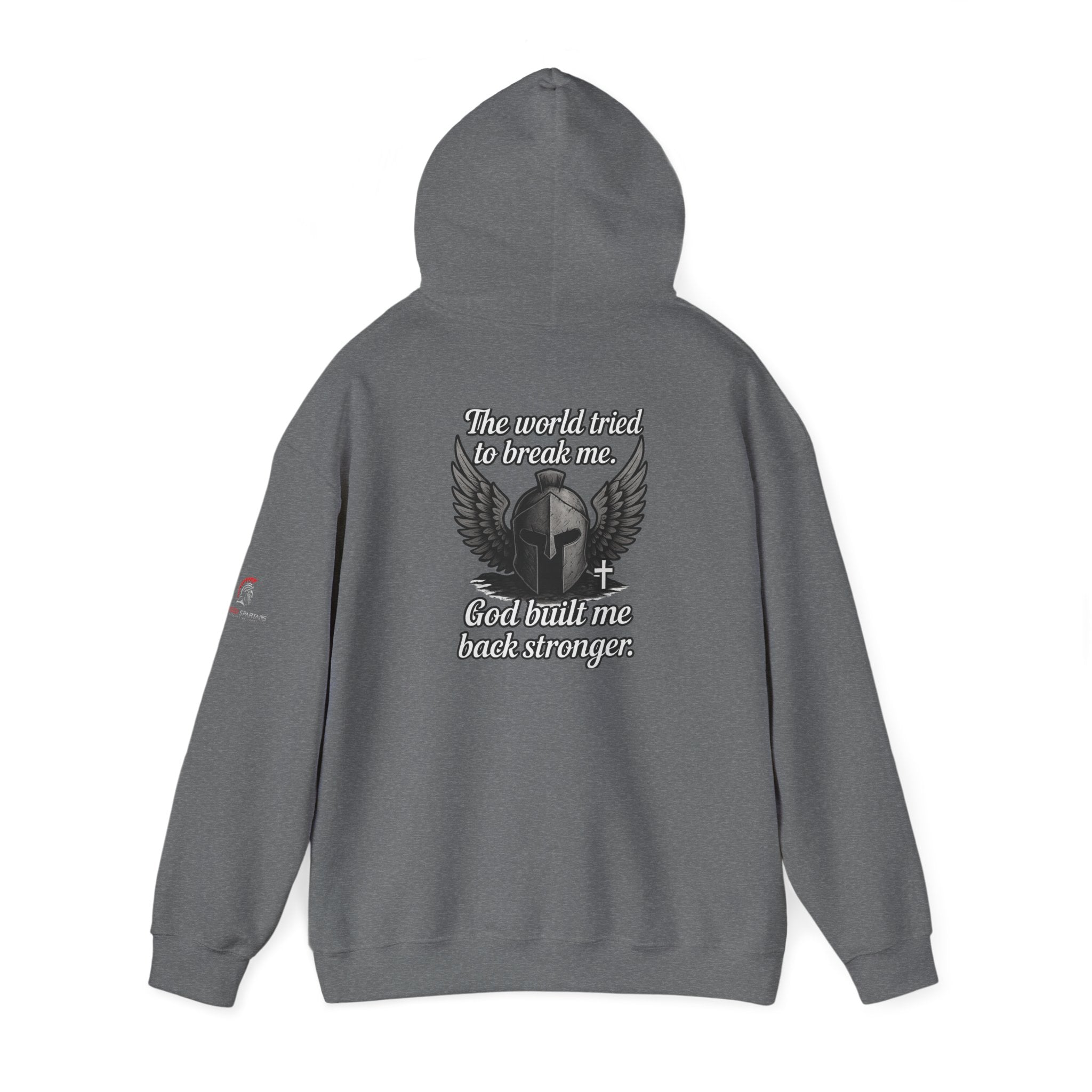 The world tried to break me hoodie