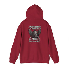 The world tried to break me hoodie
