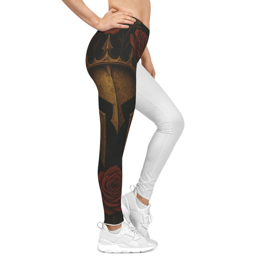 Warrior Spirit Crowned in Courage Leggings