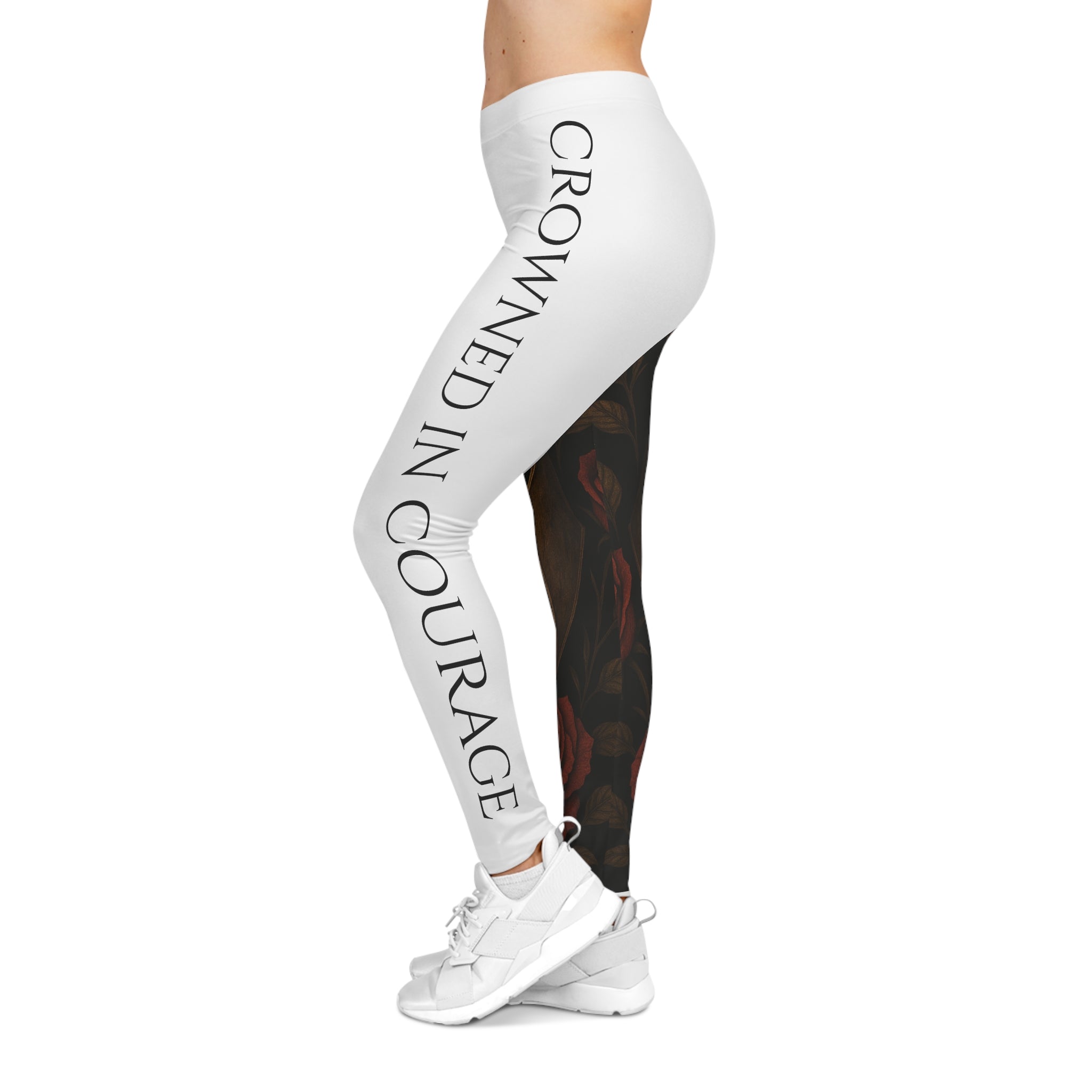 Warrior Spirit Crowned in Courage Leggings