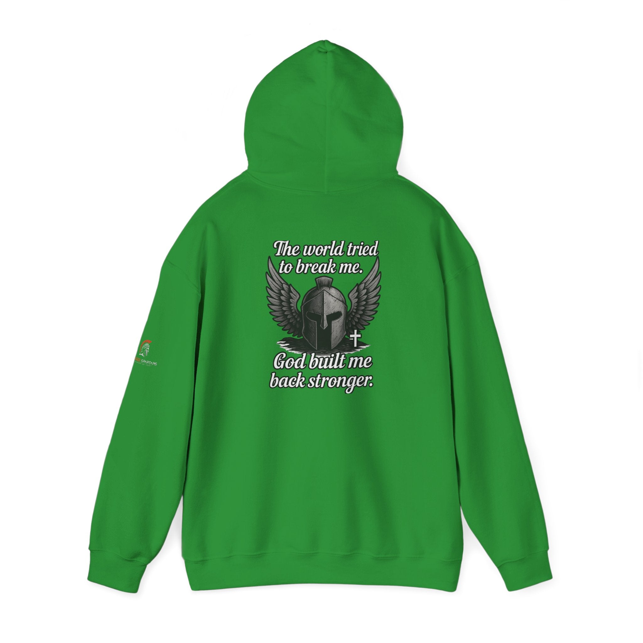 The world tried to break me hoodie