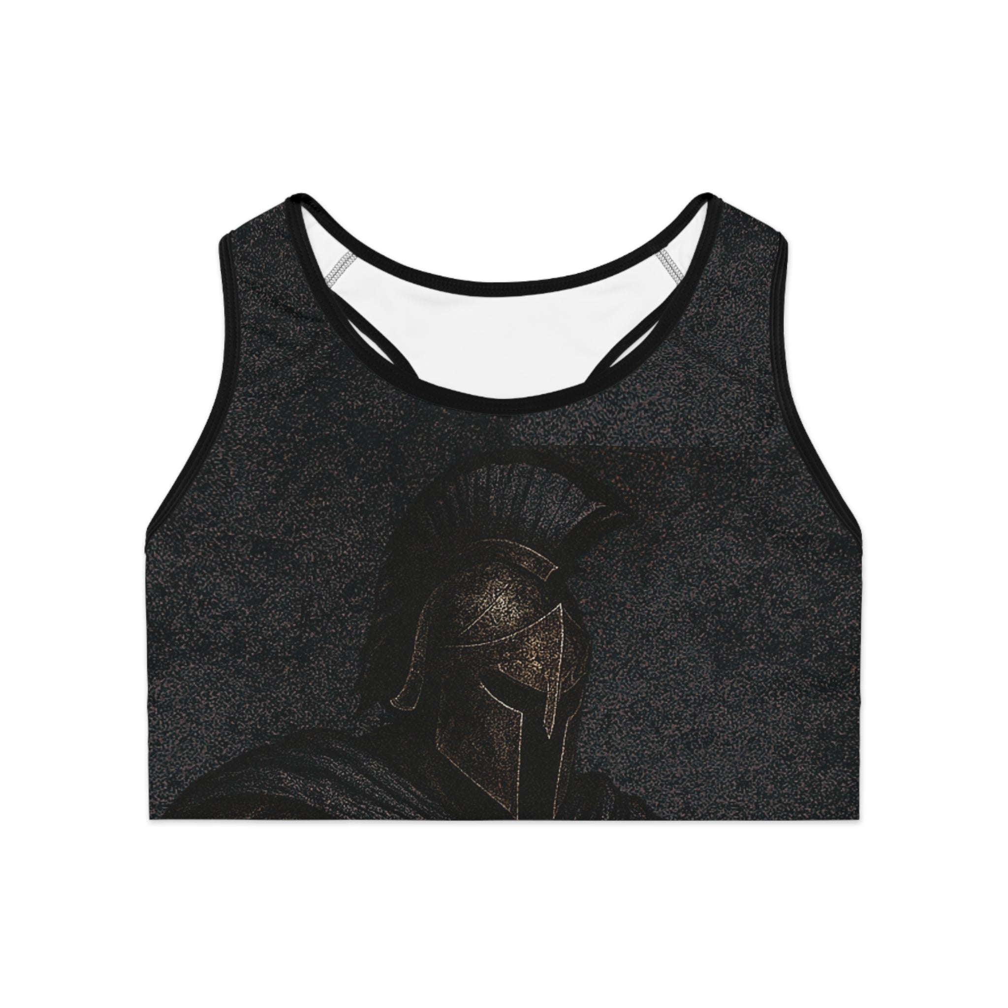 Blue Spartan Sports Bra