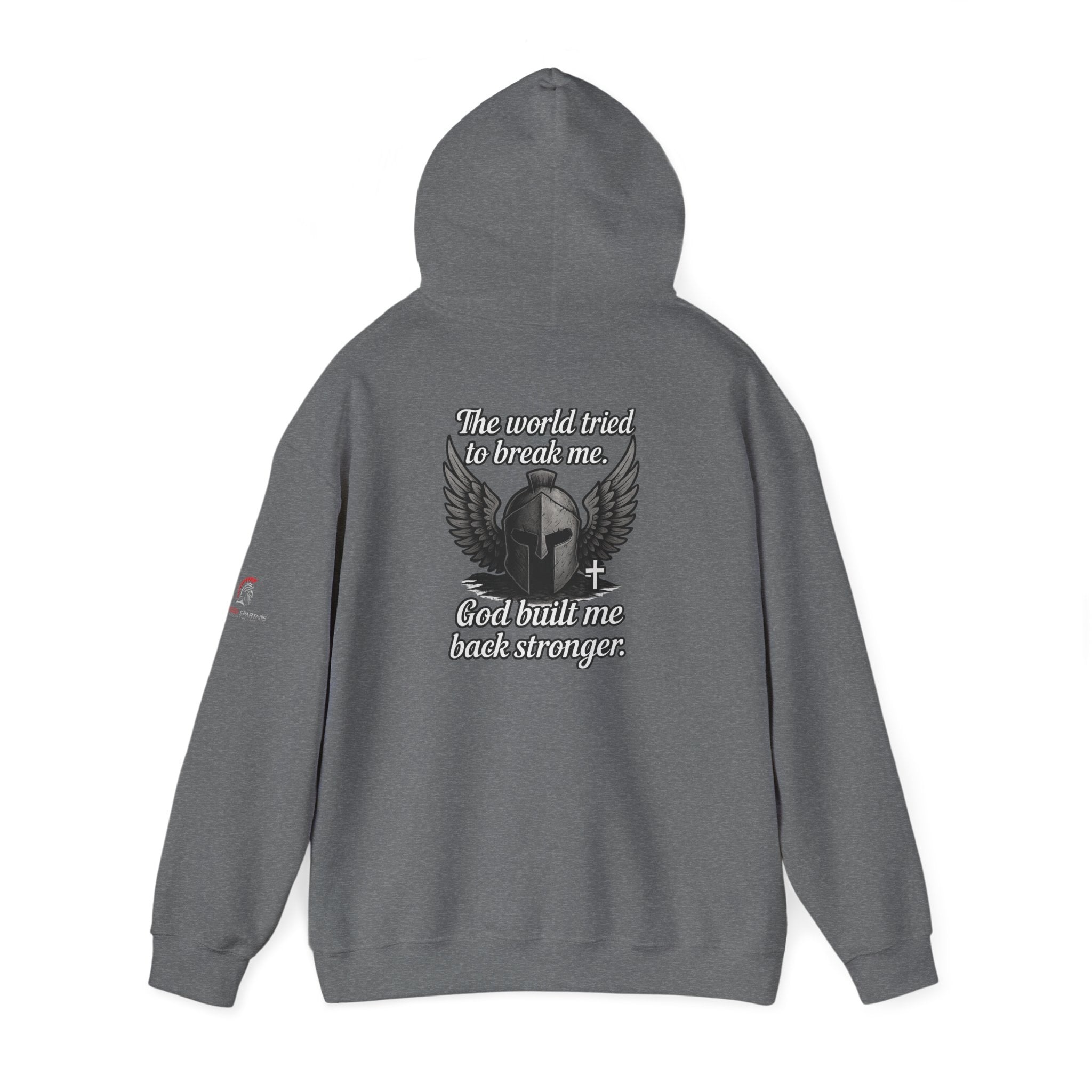 The world tried to break me hoodie