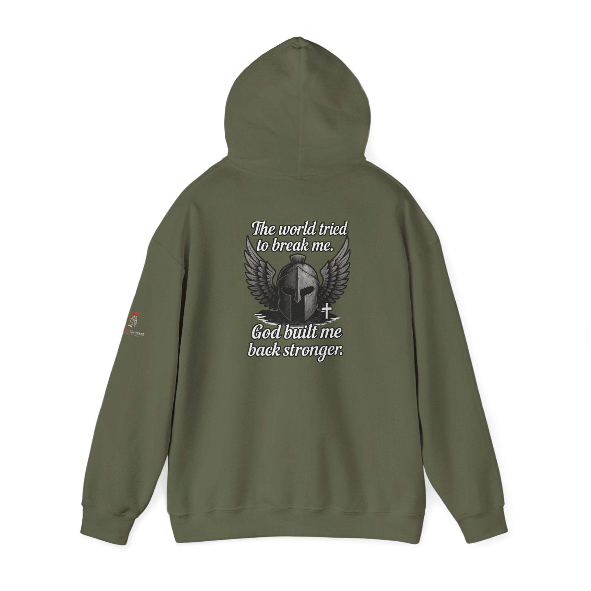 The world tried to break me hoodie