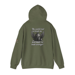 The world tried to break me hoodie