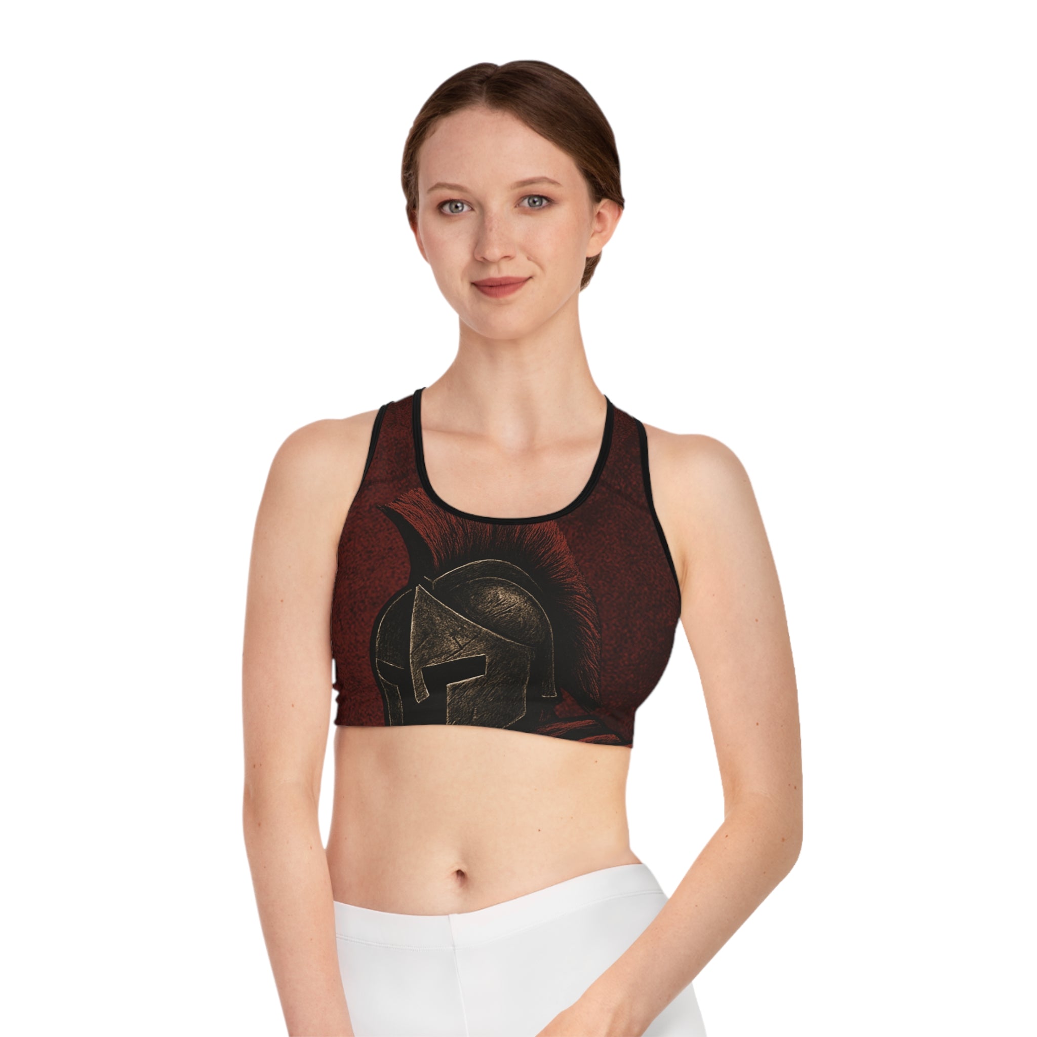 Red Warrior Spirit Sports Bra