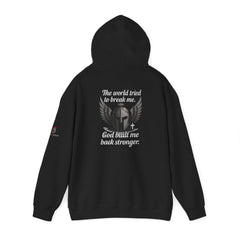 The world tried to break me hoodie