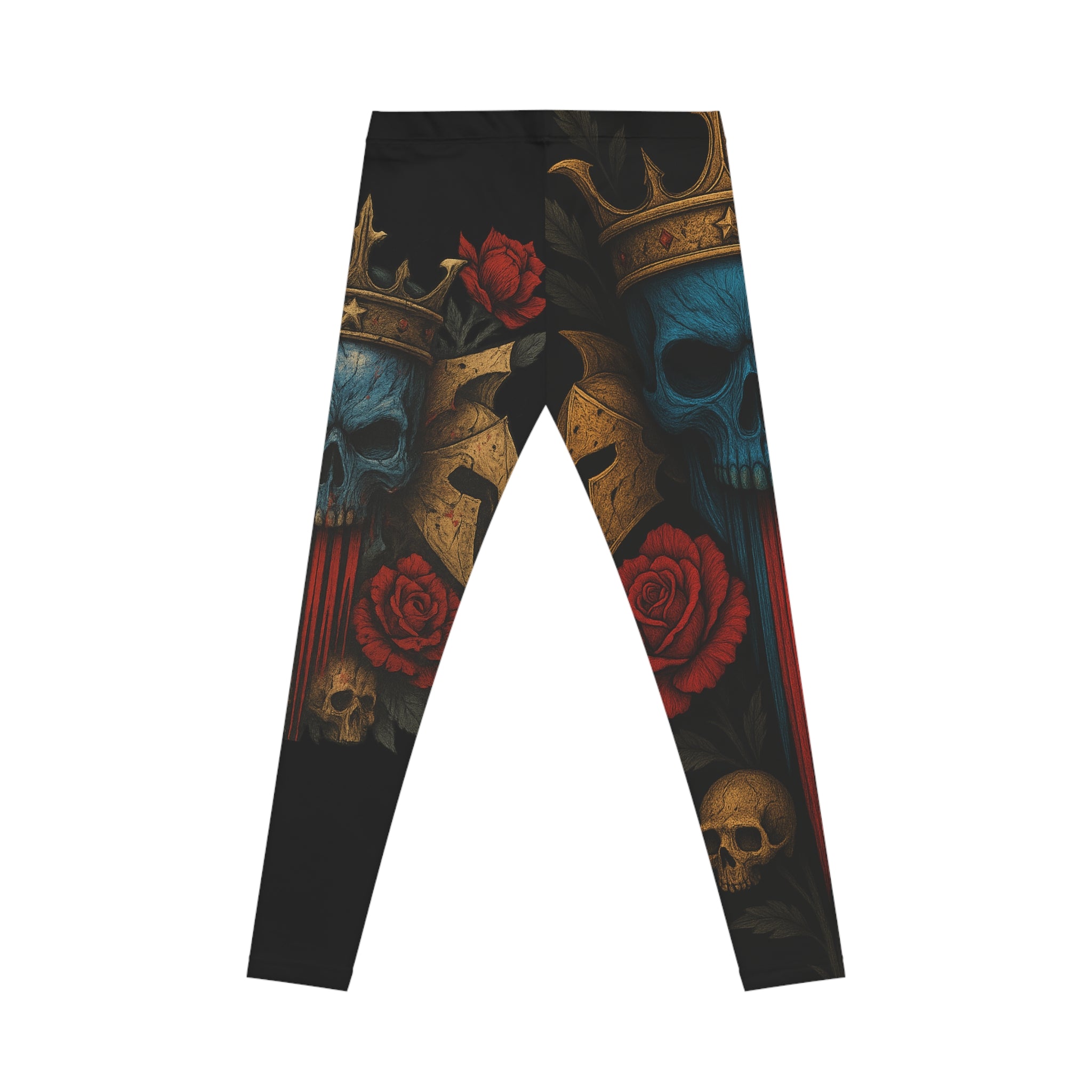 Crimson Reign Women's Casual Leggings Black