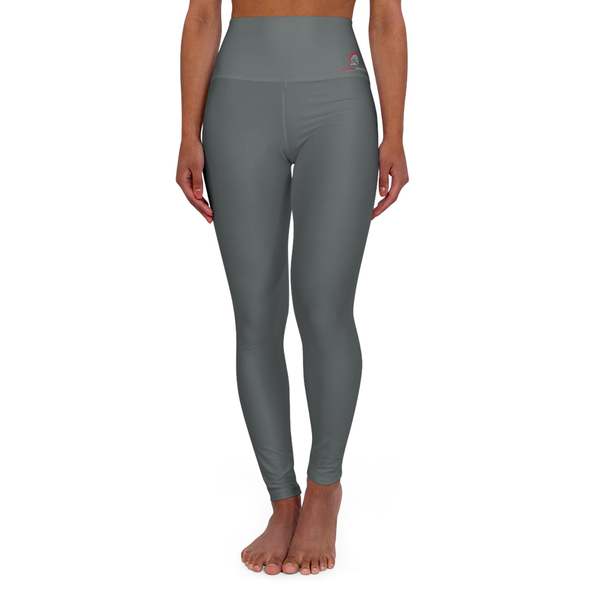 High Waisted Basic Logo Yoga pants