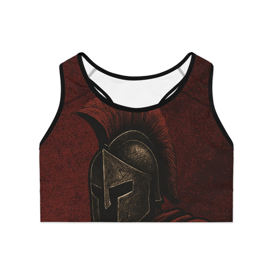 Red Warrior Spirit Sports Bra