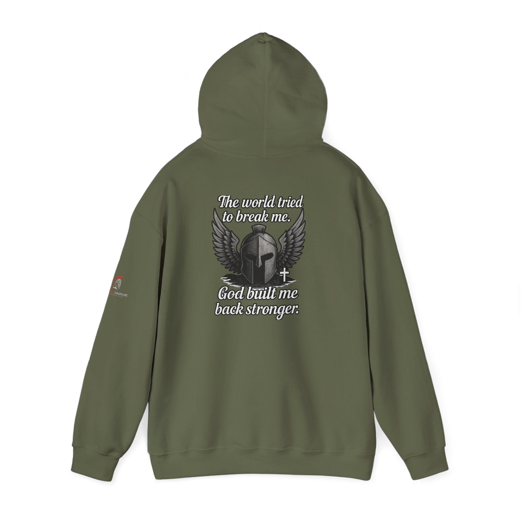 The world tried to break me hoodie