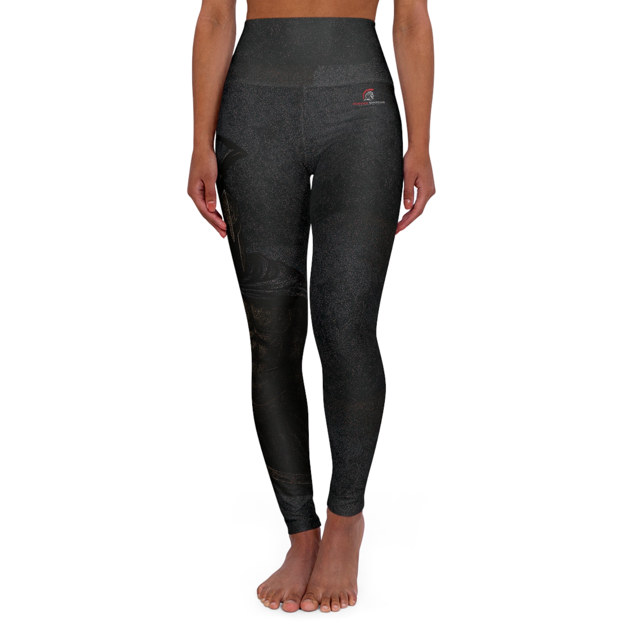 Blue Spartan Yoga Pants