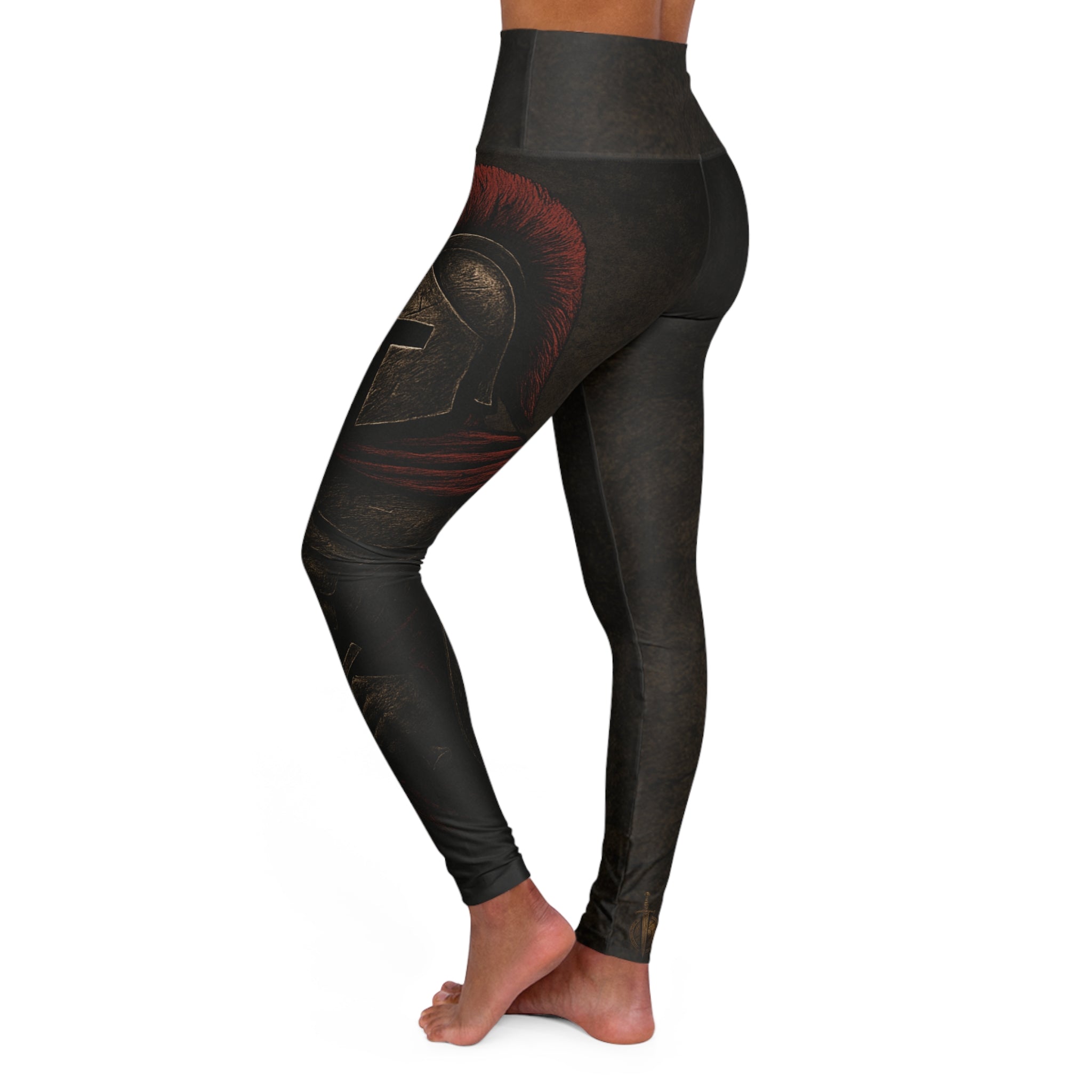 Warrior Spirit High Waisted Yoga Pants