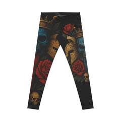 Crimson Reign Women's Casual Leggings Black