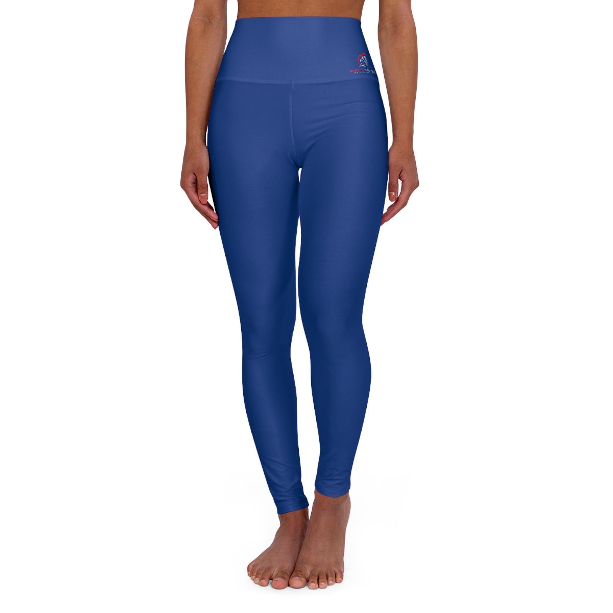 High Waisted Basic Logo Yoga pants
