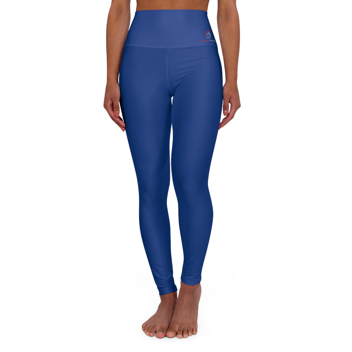 High Waisted Basic Logo Yoga pants