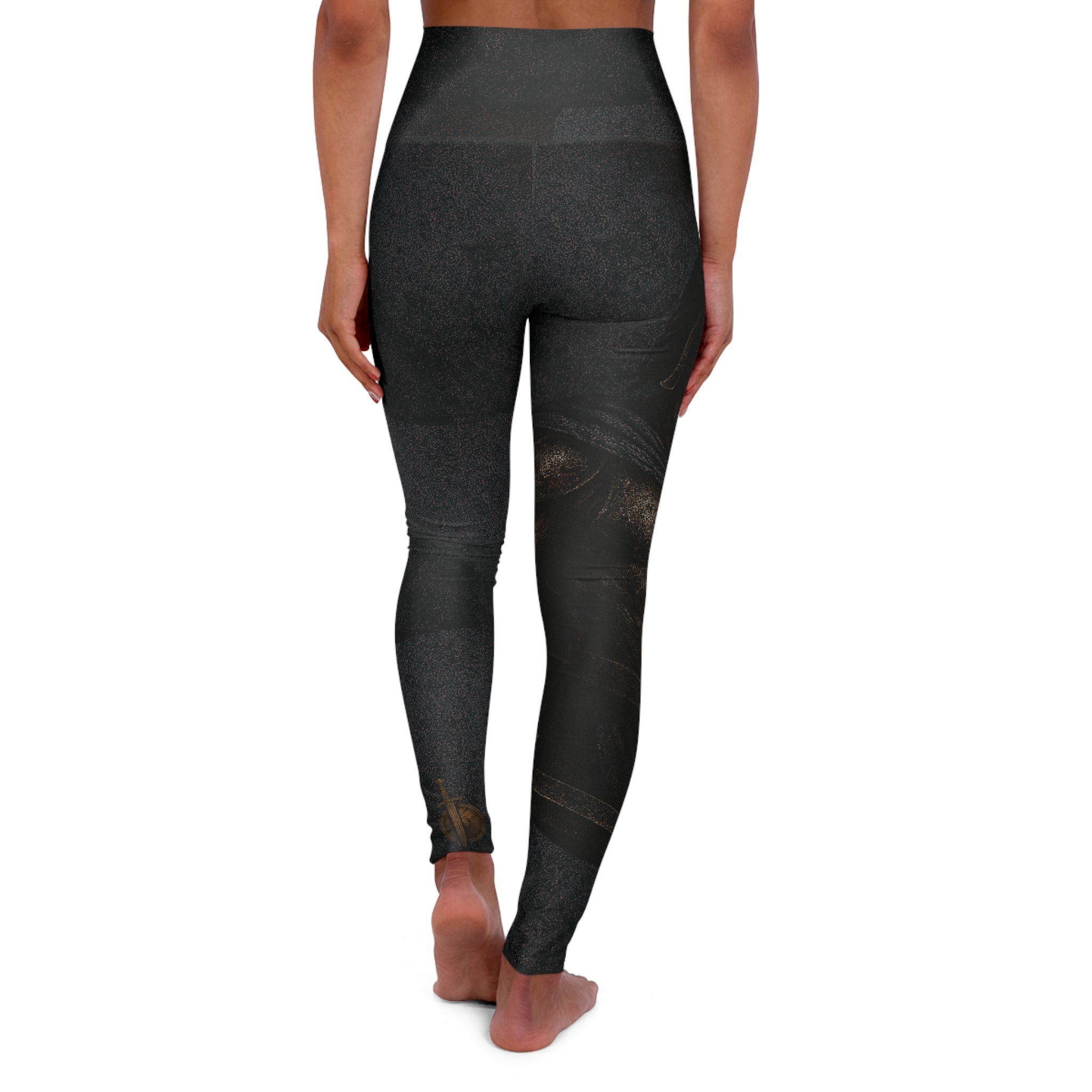 Blue Spartan Yoga Pants
