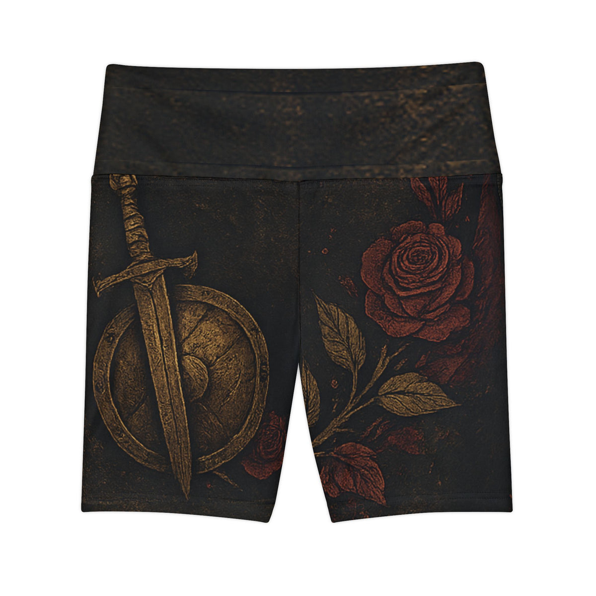 Warrior Rose Women's Workout Shorts
