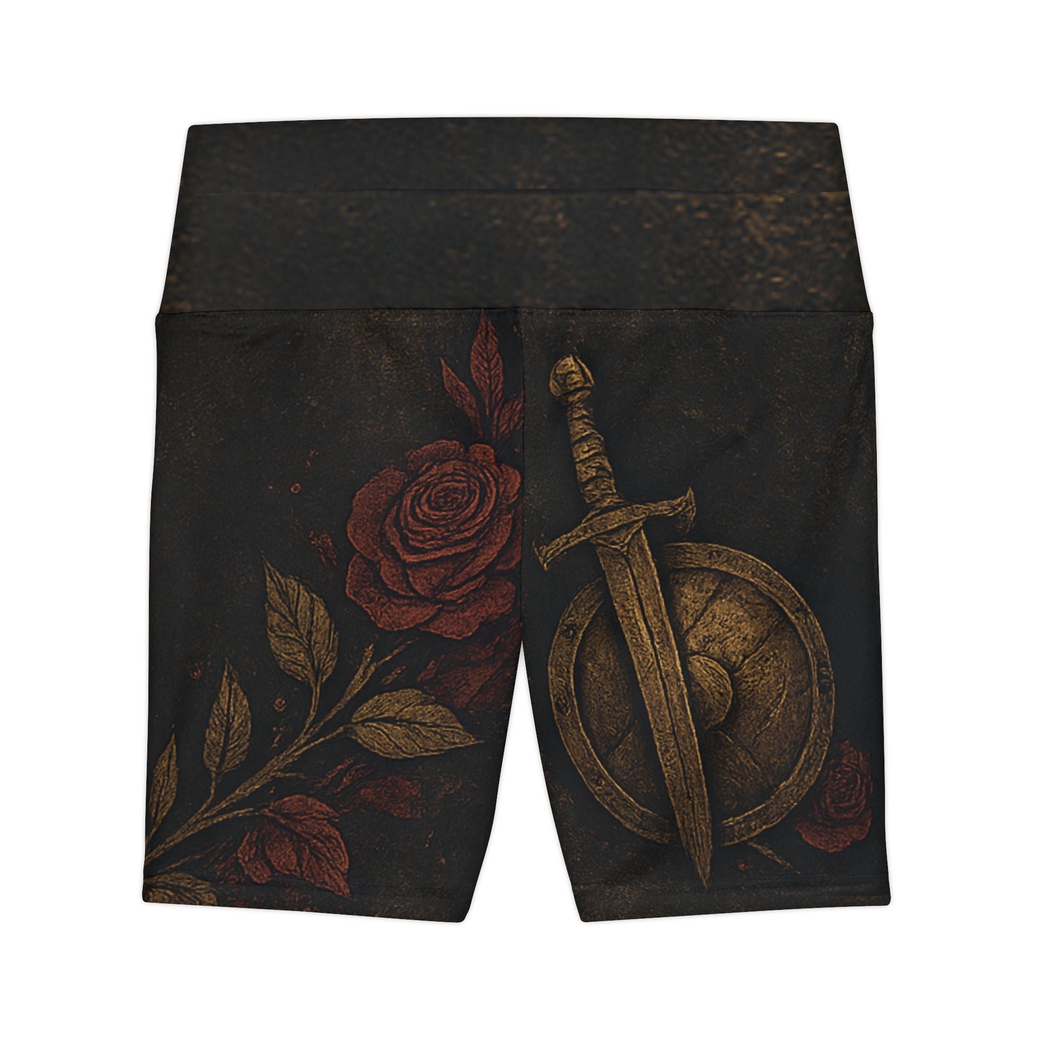 Warrior Rose Women's Workout Shorts