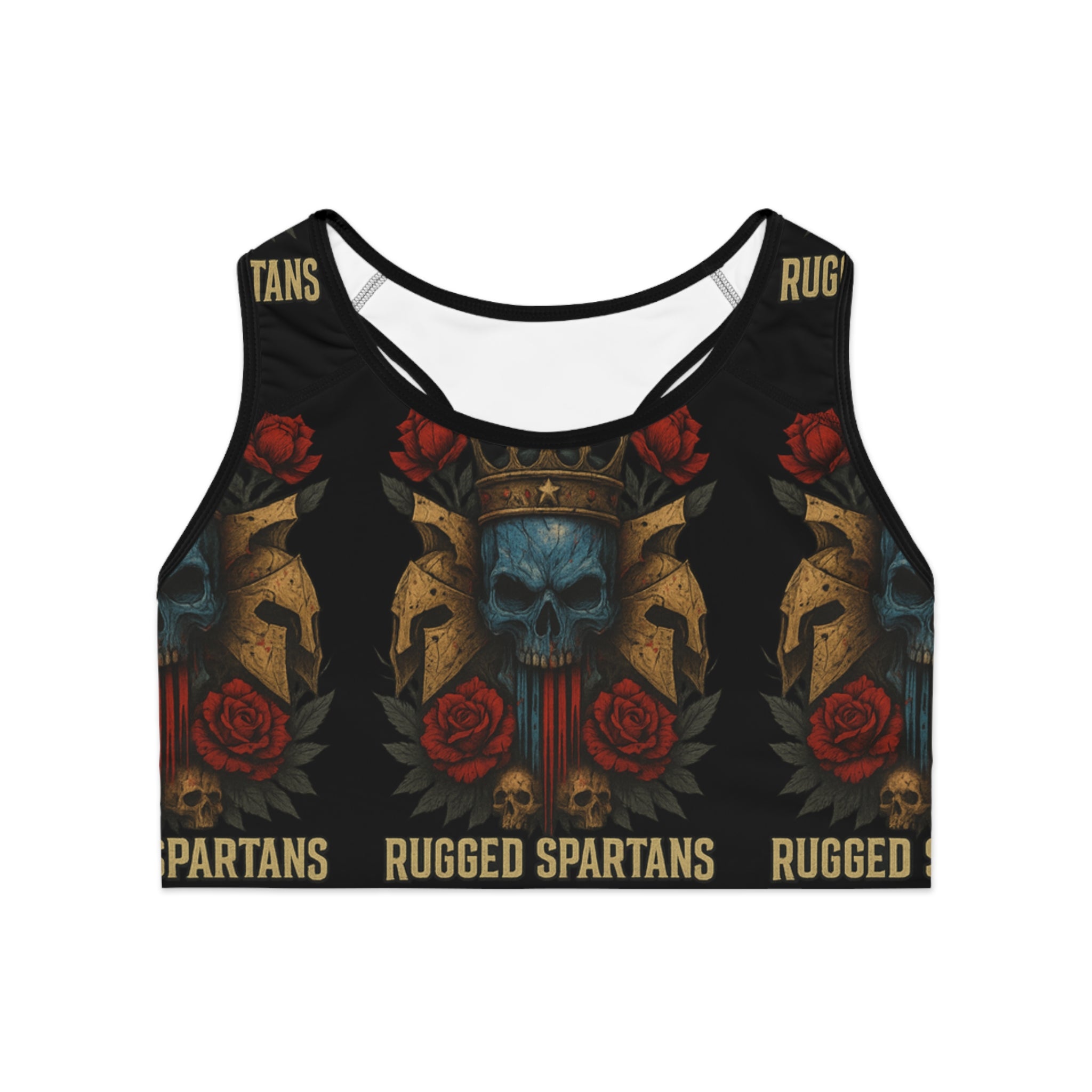 Crimson Reign Women's Sports Bra