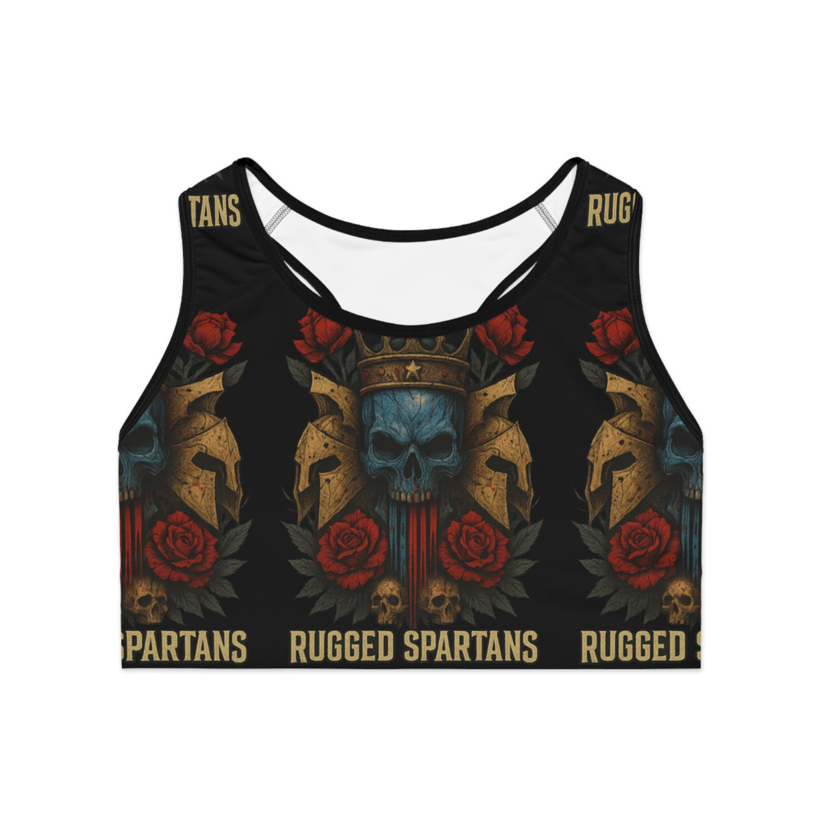 Crimson Reign Women's Sports Bra