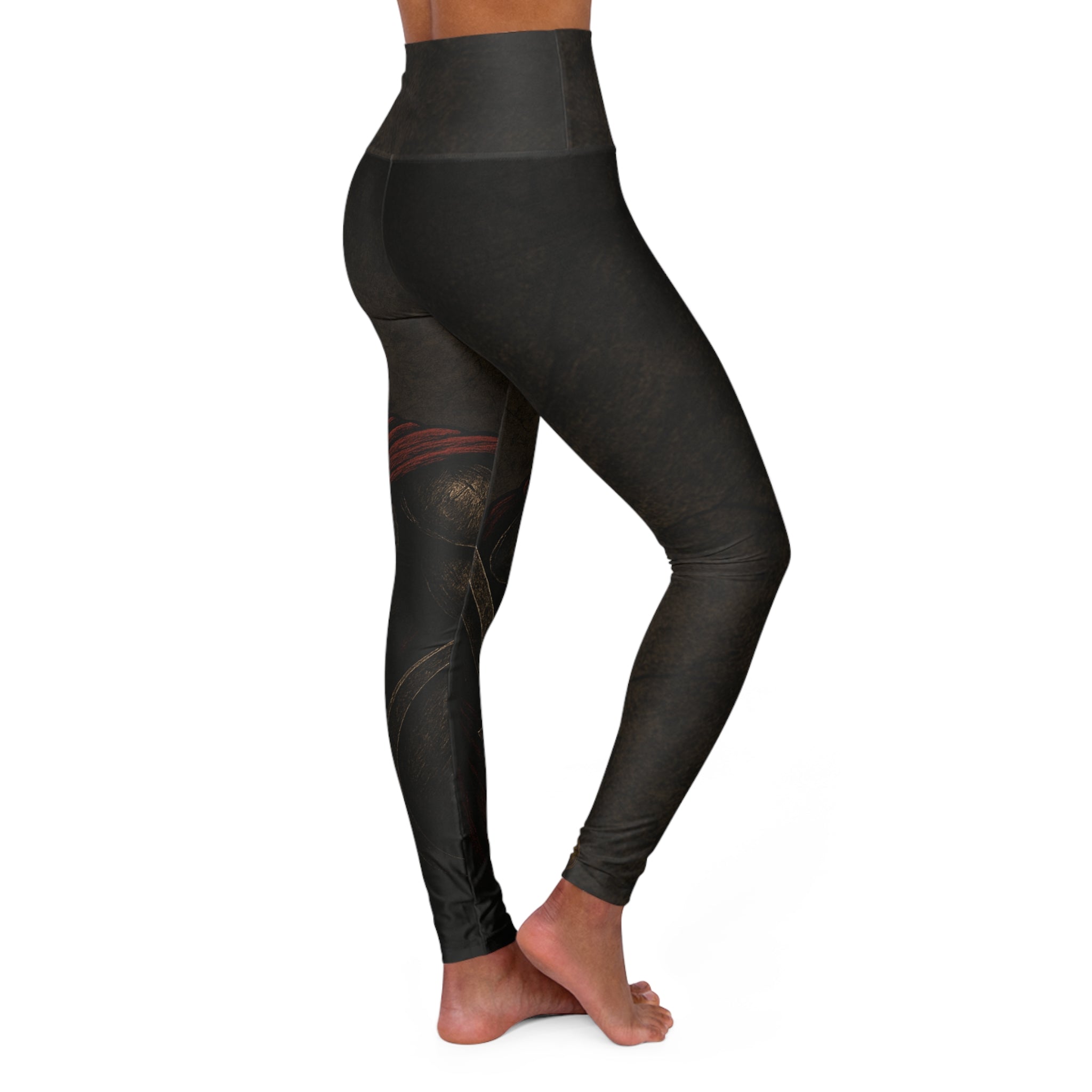 Warrior Spirit High Waisted Yoga Pants