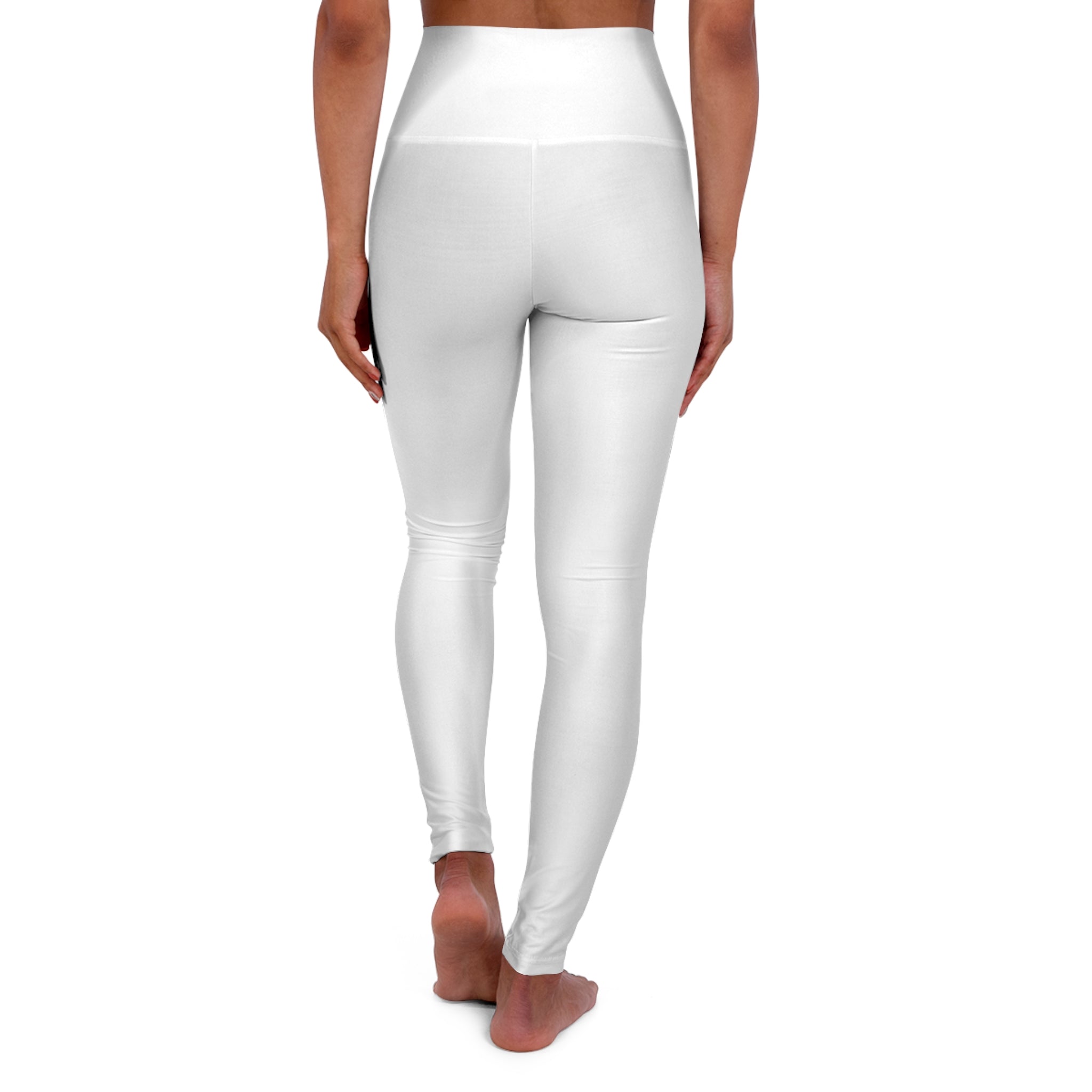 High Waisted Basic Logo Yoga pants