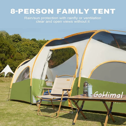 8 Person Tent for Camping