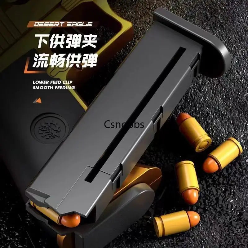 Mechanical Automatic Desert Eagle Toy Gun