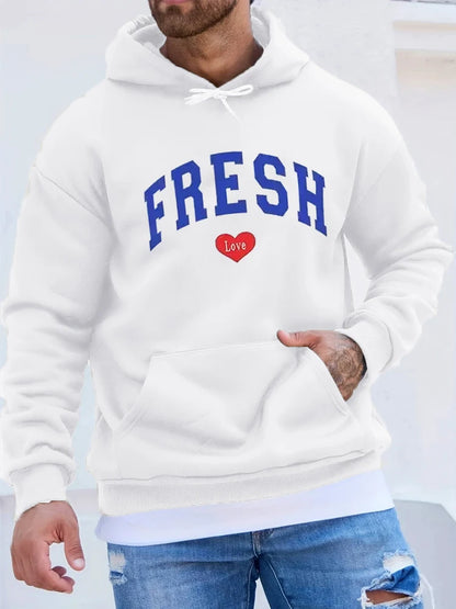 Fresh Love Hoodie For Men