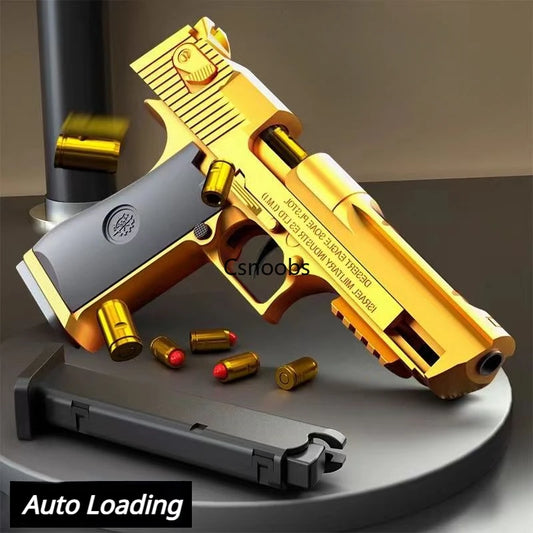 Mechanical Automatic Desert Eagle Toy Gun